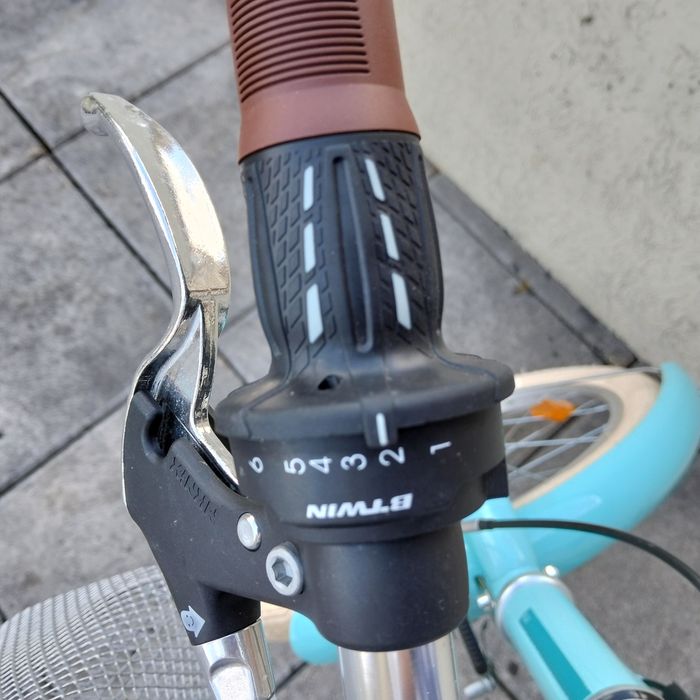 Bicicleta BTWIN Azul Celeste