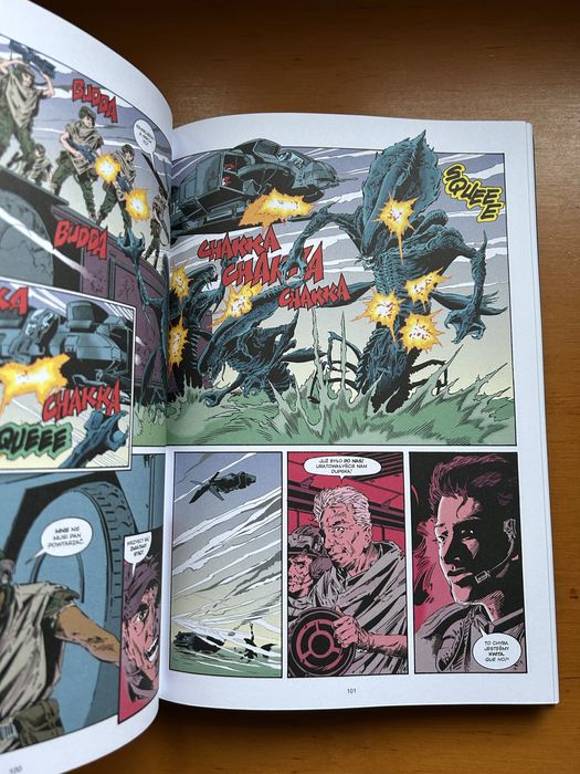 Aliens 5th komiks Scream Anniversary 4 tom Kolonialni marines