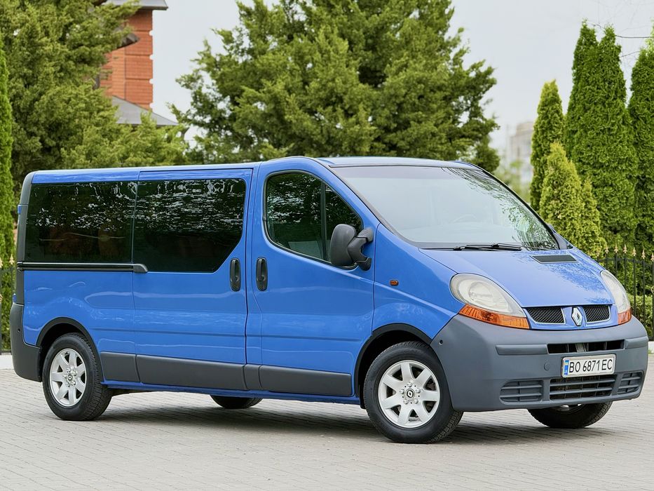 Renault Trafic 1.9 Turbo Dizel 9 Місць Пасажир Оригінал! ДОВГА База Extra Long