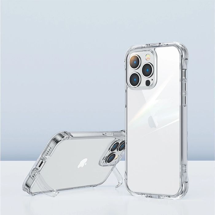 Joyroom etui pokrowiec do iPhone 14 Pro Max z haczykami podstawką