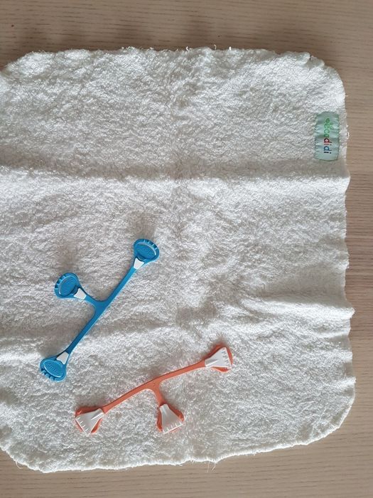 Wkładki i klamerki - pieluchy wielorazowe