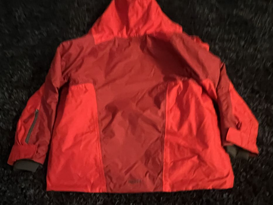 Casaco de Ski quente e impermeável criança 6-14 anos, SKI 500 vermelho