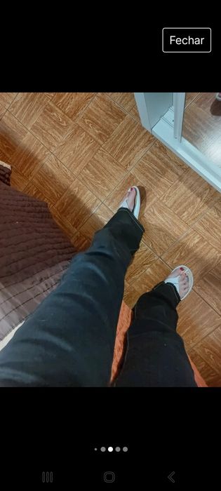 Calças pretas tamanho 34 XS. Everyday jeans. Novas!!