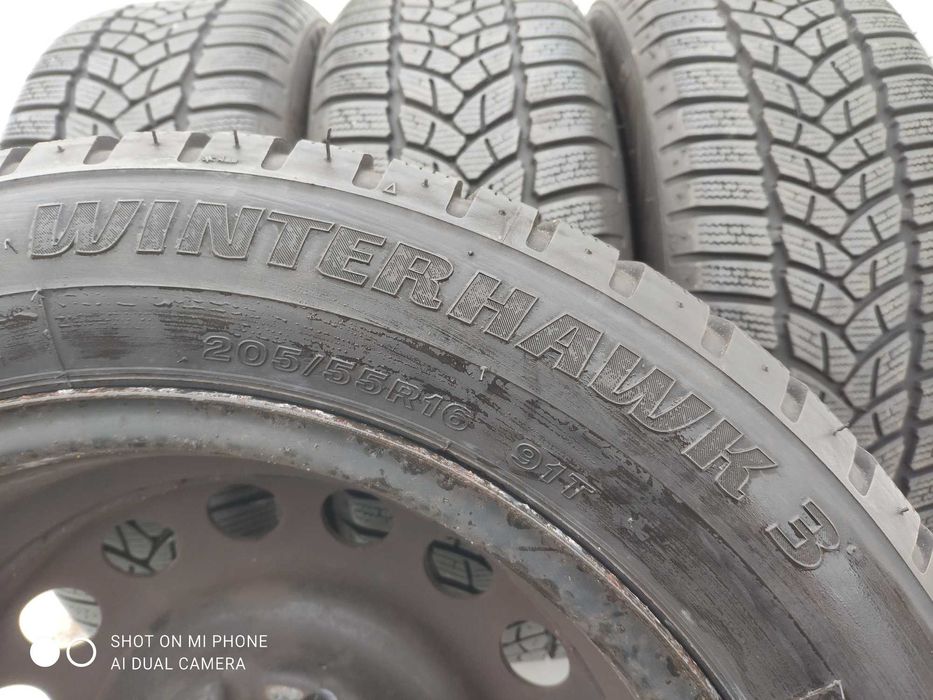 Koła opony felgi 5x114,3 KIA CEED 205/55R16 zima HYUNDAI I30 FIRESTONE