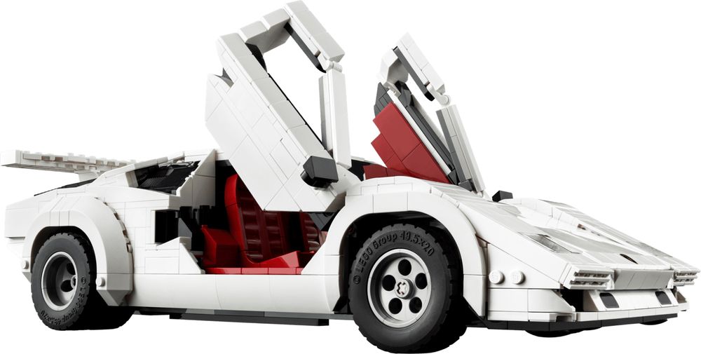 Klocki Icons Lamborghini Countach 5000 Quattrovalvole (10337)