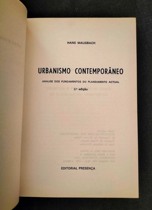Hans Mausbach - Urbanismo Contemporâneo