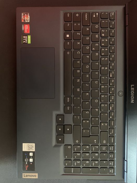 Lenovo Legion 5 para peças – RTX 3060 avariada