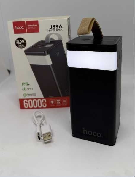 Power Bank 60000mAh з прискореною зарядкою  Повербанк Павербанк  HOCO