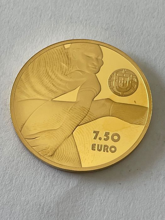 Moedas Proof Ouro 7 1/2 euros