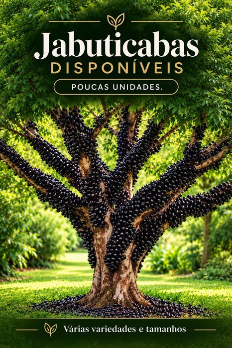 Mudas de Jabuticaba ( vários tamanhos)