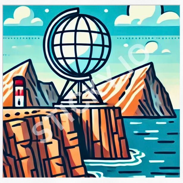 Autocolantes/Adesivos Cabo Norte (Nordkapp)