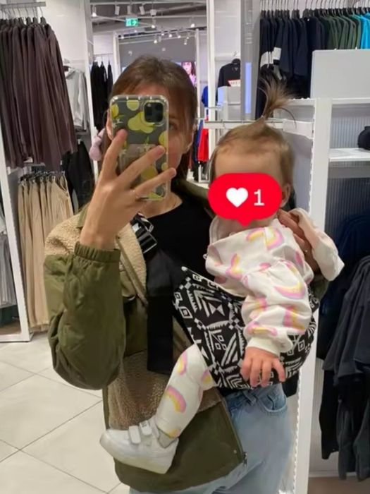 Переноска дитяча слінг, кросбоді хіпсіт.