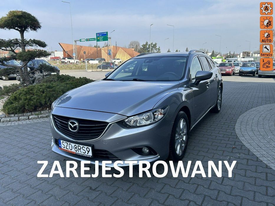 Mazda 6 automat, nawigacja, klimatronic, bluetooth, multifunkcja, tempomat