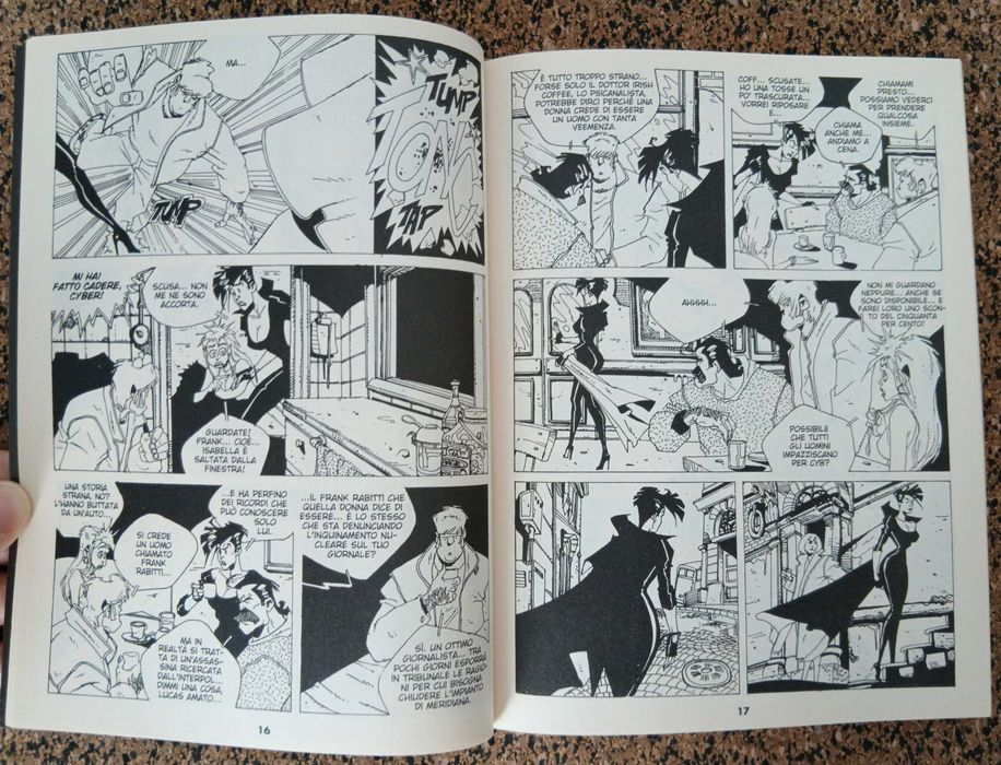 BD - CYBERSIX: La Controfigura e La Morte (Trillo & Meglia)