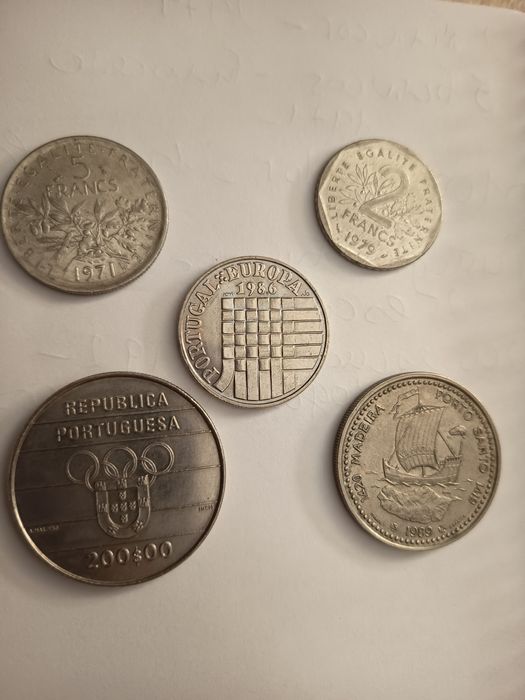 Diversas Moedas antigas