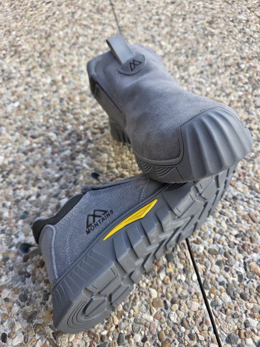 Novas botas de trabalho de segurança masculinas biqueira de aço