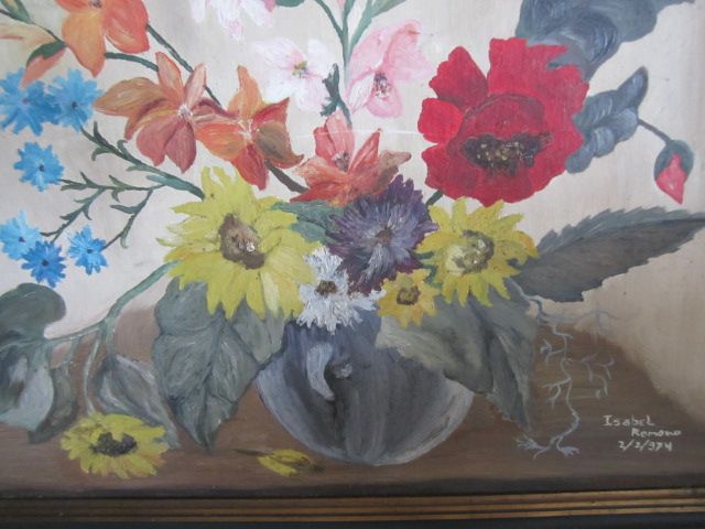 Pintura Manual Flores