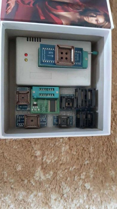 USB Програматор TL866 MiniPro XGecu TL866II Plus + адаптеры.