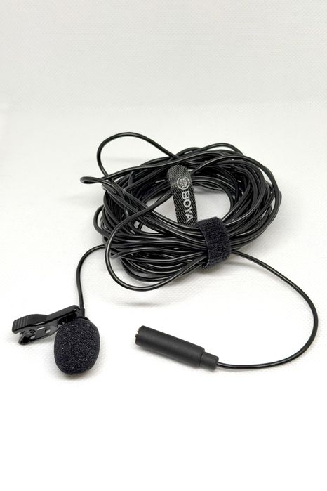 Mikrofon krawatowy BOYA BY-M2 - iPhone (lighting)