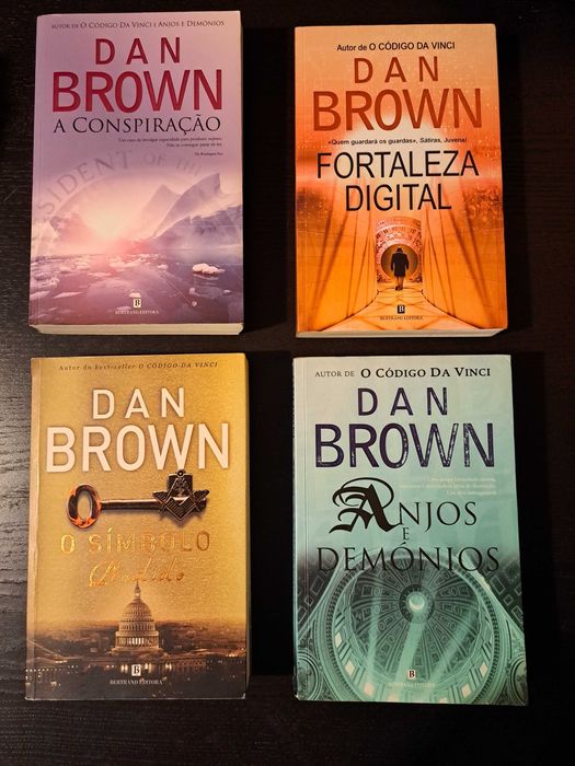 Dan Brown 4 livros