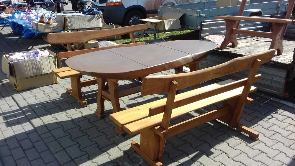 Meble stylizowane ogrodowe