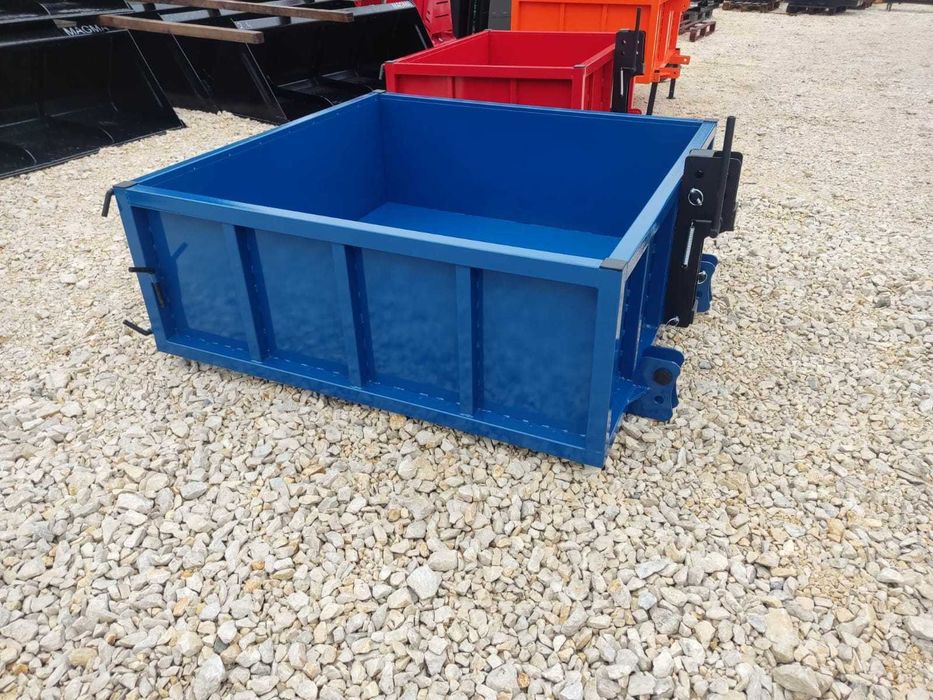 Skrzynia na tył tuz transportowa lemiesz kiper nowa solidna