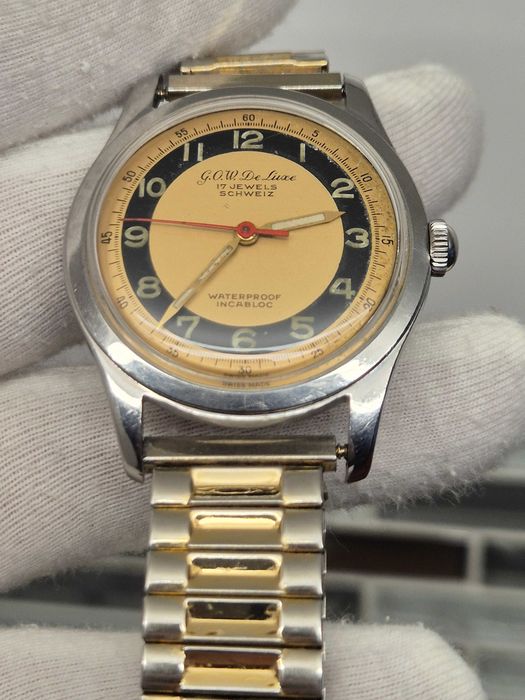 Zegarek vintage *G.O.W. De Luxe*