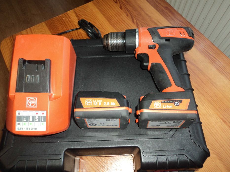 FEIN ABSU12 wiert-wkretarka 12 v 2xbat.12v 2.5 ah li-ony kpl.