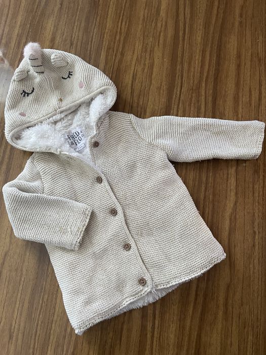 Кофточка утеплена для новонароджених