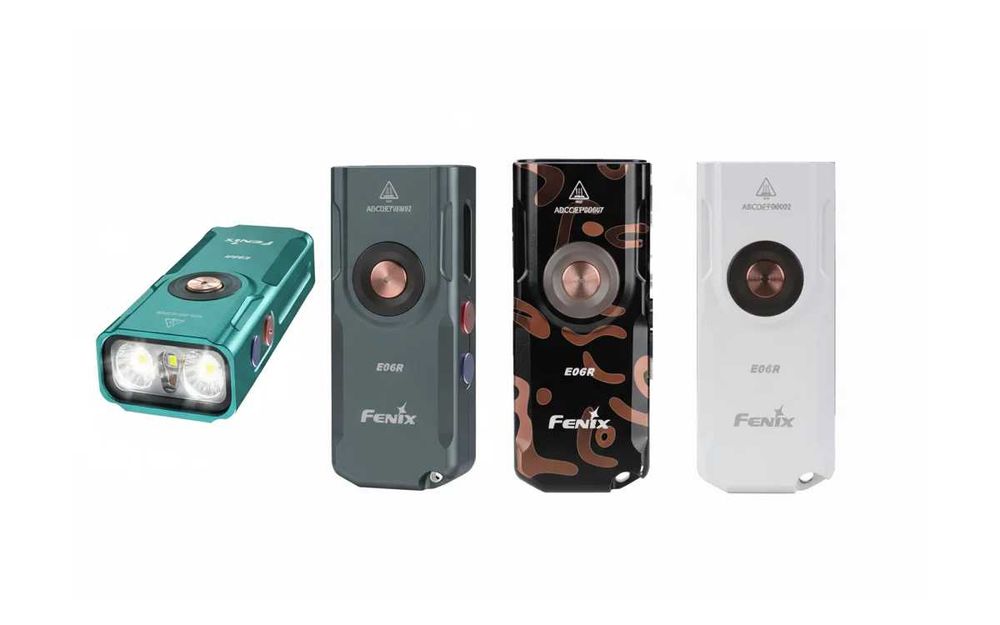 Fenix E06R Наключний Ліхтар (Магніт, Лазер, УФ) ГАРАНТІЯ 5 РОКІВ!