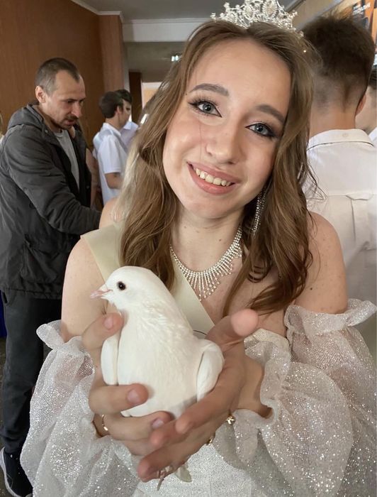 Продам біле плаття на випускний/весільне