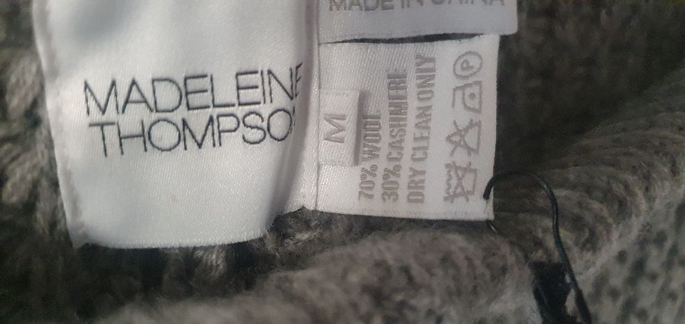 Spodnie Madeleine Thompson -cashmere & wool  Nowe z metką