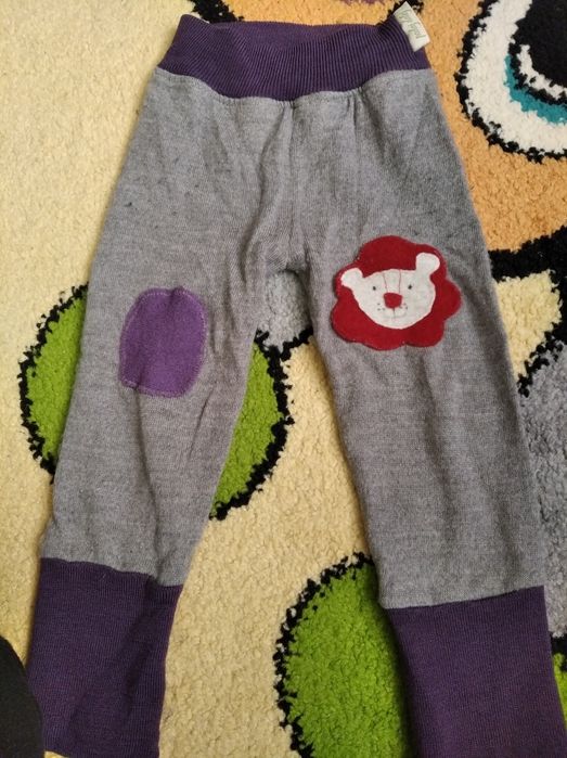 Spodnie merino dla chłopca