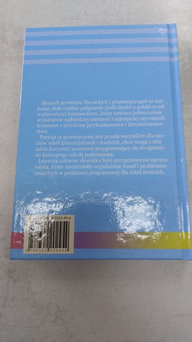 Słownik terminów literackich i gramatycznych