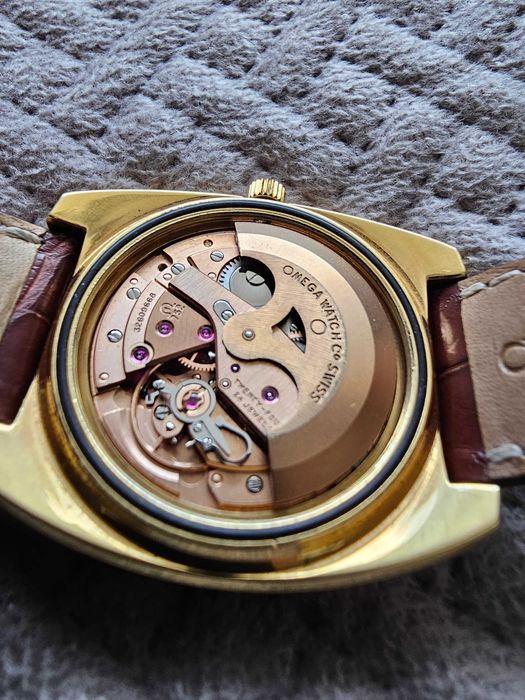 Omega Seamaster automatic 14k Gold Filled 39 mm b/k