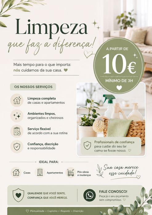 Limpeza domestica