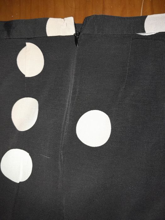 Saia vintage com bolas