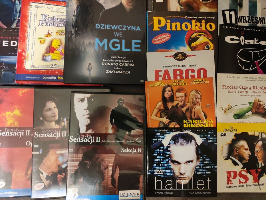Zestaw 41 filmów DVD