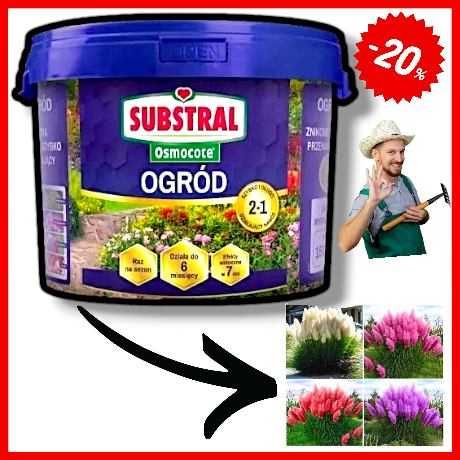 NAZWÓZ Do Ogrodu 2w1 – Osmocote Długodziałający HIT TEGO SEZONU GRATIS