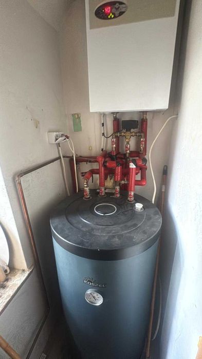 Kocioł Elektryczny Kospel EKCO.LN2 + Pionowy Zasobnik CWU Kospel (Komplet)
