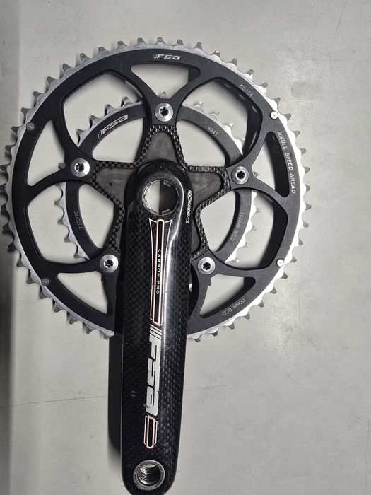 Pedaleiro de estrada fsa carbono