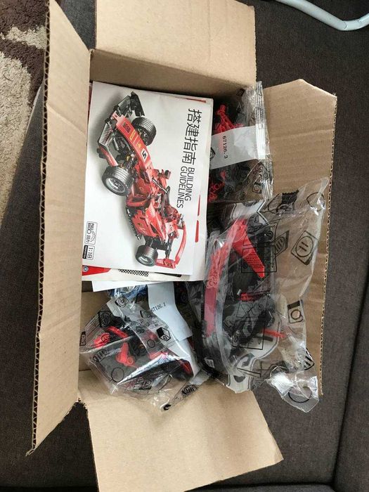 Конструктор Гоночний автомобіль,Формула 1,хорош подарунок на Новий рік