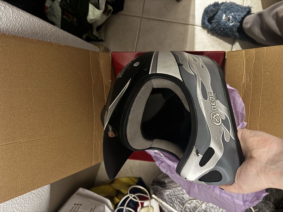 Vendo capacete de motocroce