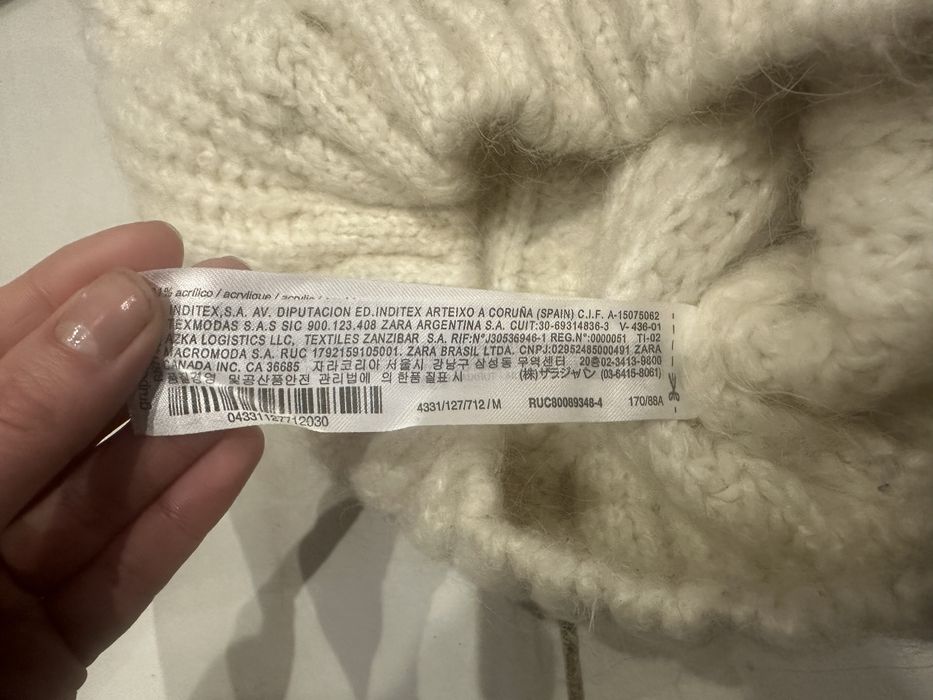 Светр Zara вовна