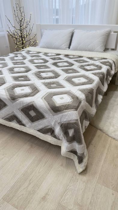 Плед - підковдра на овчині