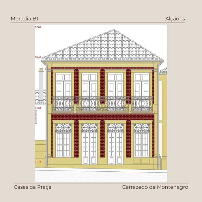 Moradia T3 em construção | Centro histórico da vila