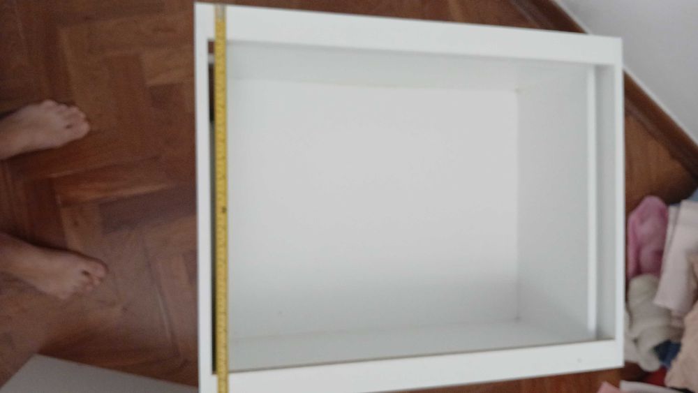 2 pares de gavetas com estrutura para debaixo da cama como novas