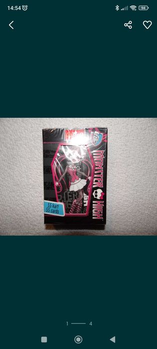 Monster High karty do gry
kart w tali
Monster HighMonster High