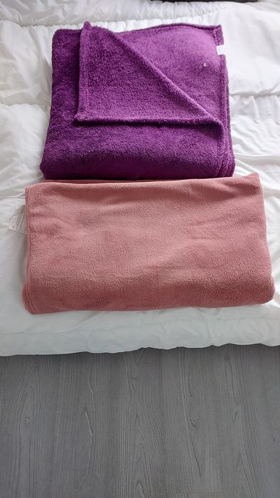 2 Cobertores solteiro super macios