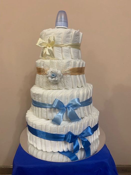 Торт з памперсів